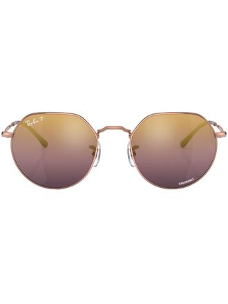 Ray-Ban Occhiali da sole Jack geometrici - Oro