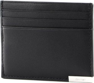 Calvin Klein Modern Plaque CARDHOLDER 6CC, Black