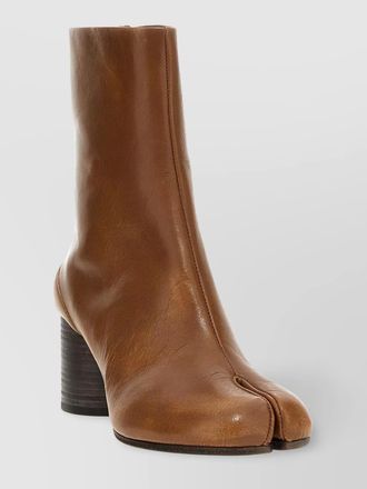 Maison Margiela leather tabi ankle boots