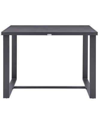 Armen Living Menorca Outdoor Patio Bar Height Dining Table