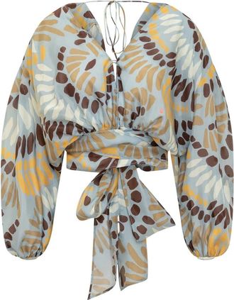 Jucca Top Mouwloos - Dames - Blouses - Veelkleurig - L - Overhemden
