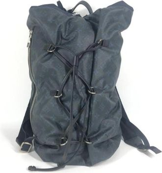 Louis Vuitton Pre-owned Vintage Canvas Rugzak - unisex - Vintage Rugzakken - Blauw - ONE Size - Vintage