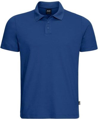 Jack Wolfskin Travel Polo Polo-Shirt f&uuml;r Herren | blau