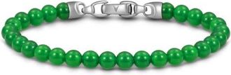 Vincero Spiritual Bead Birthstone Bracelet in May /Green Jade at Nordstrom, Size 8.5