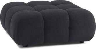 TOV Furniture Calliope Vegan Shearling Modular Ottoman
