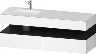 Duravit Duravit Qatego Lavabo Encastrado Con Base De Lavabo Consola