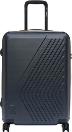 K-Way Eudoxieur Trolley - unisex - Grote koffers - Blauw - ONE Size - Koffers