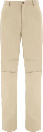 Ferragamo Logo-Patch Cotton Cropped Trousers