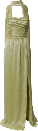 Lita Abito lungo Thais con foulard - Verde