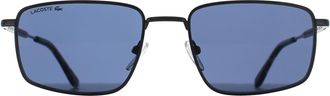 Lacoste Rectangle Mens Dark Gunmetal Blue L277S - Grey - One Size