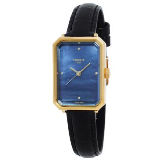Tissot SRV Quartz Black Mother of Pearl Dial Watch T1601103612600