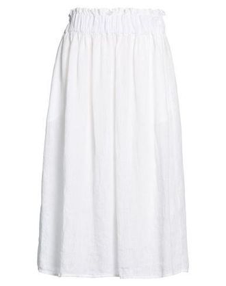 120% Lino PARTES DE ABAJO - Faldas midi en YOOX.COM