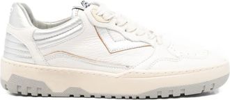 4B12 Olimpia panelled sneakers - White