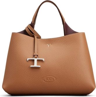 Tod's Bruine Handtas Stijlvol - Dames - Handtassen - Bruin - ONE Size - Tassen