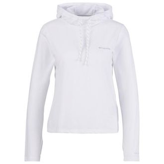 Columbia Sun Trek Hoodie II Funktionsshirt f&uuml;r Damen | wei&szlig;