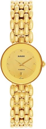 Rado Florence Quartz Gold Dial Ladies Watch R48645263