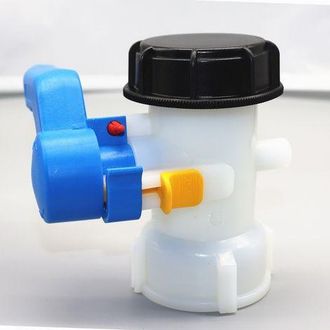OEM V&aacute;lvula Adaptadora Ibc De 60 Mm A 60 Mm Para Tanque De Pl&aacute;stico De 1000 L, Accesorio Para Tanque De Agua De Lluvia De 1000 Litros, Contenedor