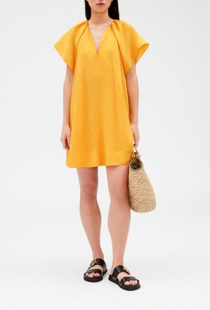 Claudie Pierlot Robe courte jaune