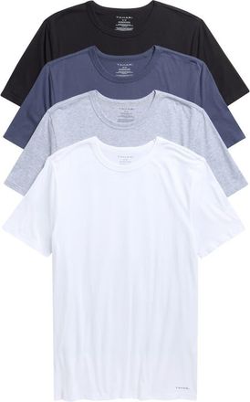 Elie Tahari 4-Pack Crewneck Undershirts in Mood Indigo at Nordstrom Rack, Size X-Large