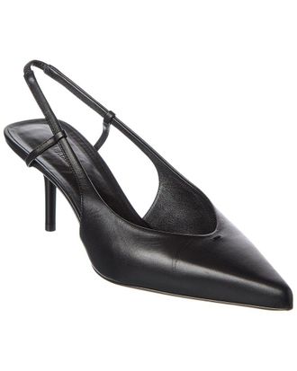 Max Mara Leather Slingback Pump