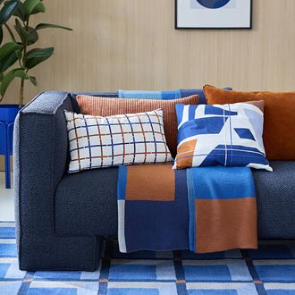 La Redoute Interieurs Kussenhoes 30x50 cm, katoen, Milford