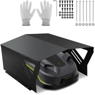 Vingo SWANEW Garage per tosaerba Tetto professionale per robot tosaerba 786034CM Copertura protezione UV