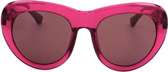 Linda Farrow DRIES VAN NOTEN DVN69 C3 Womens Sunglasses Red Size 51