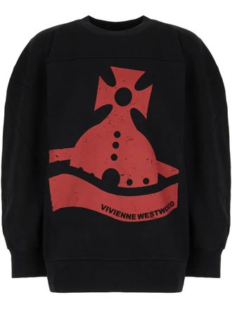 Vivienne Westwood Sander sweatshirt - men - Cotton - XXXL - Black