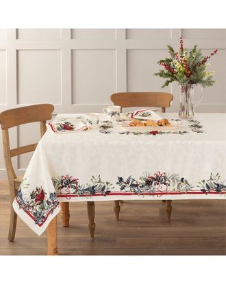 Lenox Holiday Winter Greetings Tablecloth