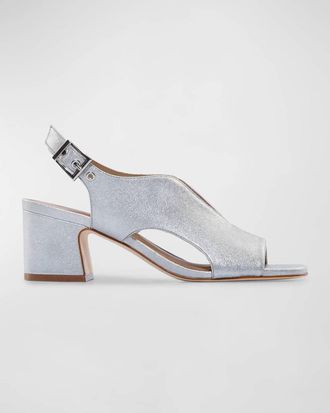 Bernardo Womens Bedford Sandal In Silver