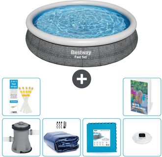 Bestway Piscina Bestway Fast Set Redonda - 366x76 Cm - 7-piezas S326