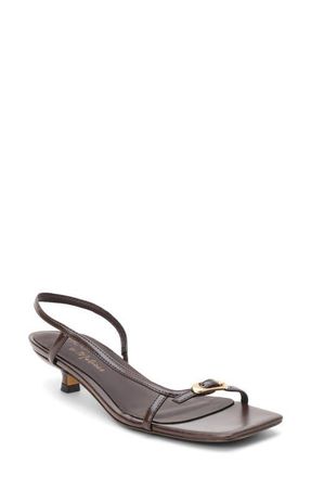 Matisse Footwear Fernando Slingback Sandal in Chocolate at Nordstrom, Size 10
