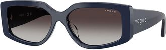 Vogue Eyewear VO5642SU 32408G Womens Sunglasses Blue Size 55