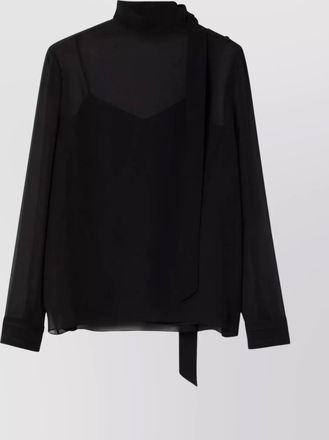 Gucci silk sleeveless blouse