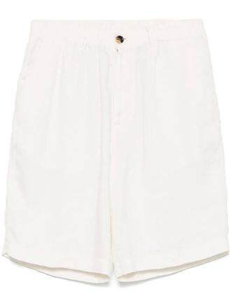 Brunello Cucinelli Linnen shorts - Wit