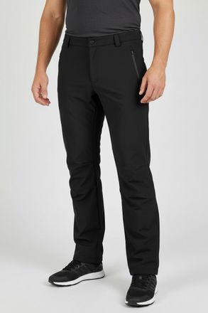 Killtec Softshellhose KILLTEC KOW 49 MN SFTSHLL PNTS, Herren, Gr. 46, N-Gr, schwarz, Obermaterial: 88% Polyester, 12% Elasthan, Hosen Softshellhose, f&uuml;r Outdo