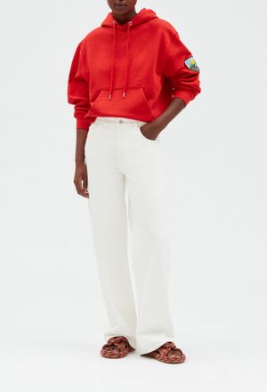 Claudie Pierlot Jean large &eacute;cru