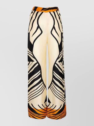 Raquel Diniz sofia wide leg high waist trousers