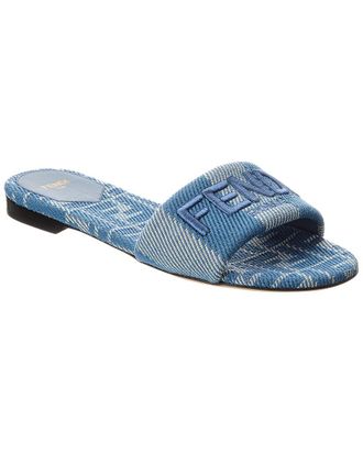 Fendi Dnu Pack Fendi Signature Jacquard Sandal