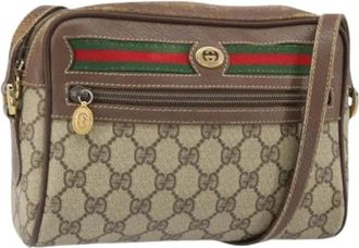 Gucci Pre-owned Cross Body Bag - Dames - Vintage Schoudertas - Beige - ONE Size - Vintage