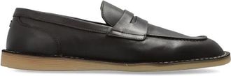 Dolce & Gabbana Logo Sport Schoenen - Heren - Loafers - Bruin - 45 EU - Leer - Schoenen