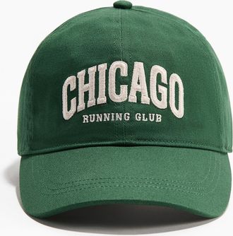 H&M Twillcap mit Motivstickerei - Green