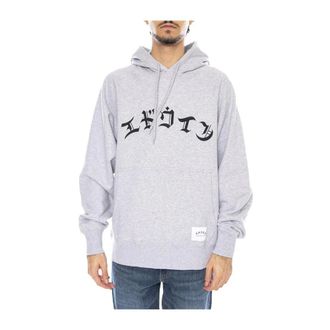 Edwin Hoodies - Heren - Hoodies - Grijs - XL - Leer - Hoodies & sweatvesten