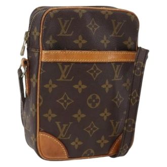 Louis Vuitton Pre-owned Cross Body Bags, female, Brown, Size: ONE SIZE Pre-owned Vintage Canvas Cross Body Bag