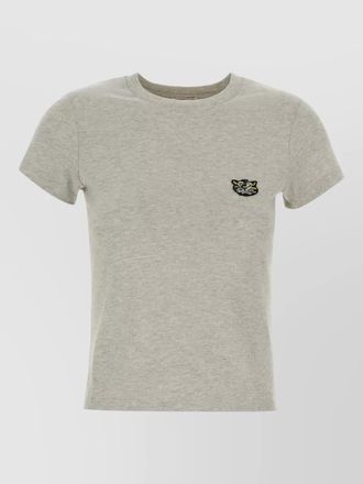 Kenzo cotton embroidered crewneck short-sleeve t-shirt