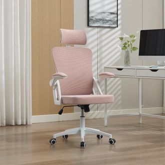 STILVORA Silla De Oficina Ergon&oacute;mica De Malla Con Soporte Lumbar Y Reposacabezas Ajustables: Silla De Escritorio Ejecutiva De Respaldo Alto Para El Hogar/ofici