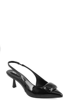 Mia Nena Kitten Heel Pump in Black at Nordstrom Rack, Size 7.5