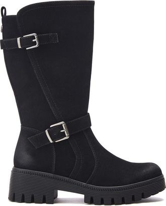Moda in Pelle Moda in Pelle Womens Farrar Black Boots Faux Leather - Size EU 38