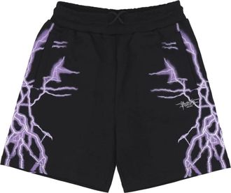 Phobia Archive Lichtgewicht Trainingsshorts - Heren - Korte Broeken - Zwart - L - Katoen - Korte Broeken