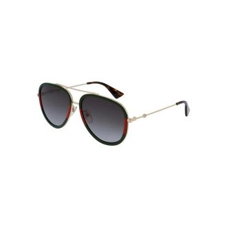 Gucci Authentieke stijlvolle brillen met premiumkwaliteit - Dames - Zonnebrillen - Geel - 57 MM - Accessoires